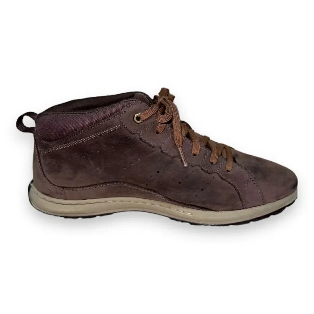 Columbia Three Passes Brown Leather Chukka Boots‎ YM5290-248 Men's 9.5